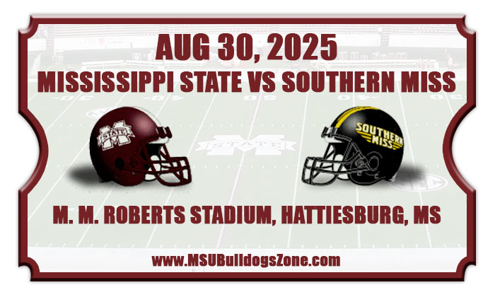 2025 Mississippi State Vs Southern Miss