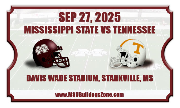 2025 Mississippi State Vs Tennessee